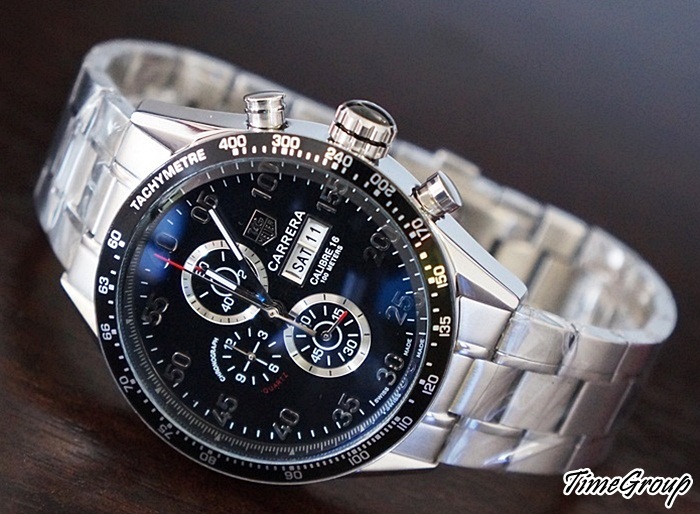 นาฬิกาTAG Heuer Carrera Cal.16 Day-Date Chronograph งานเกรด mirror เหมือนจริงทุกระบบ