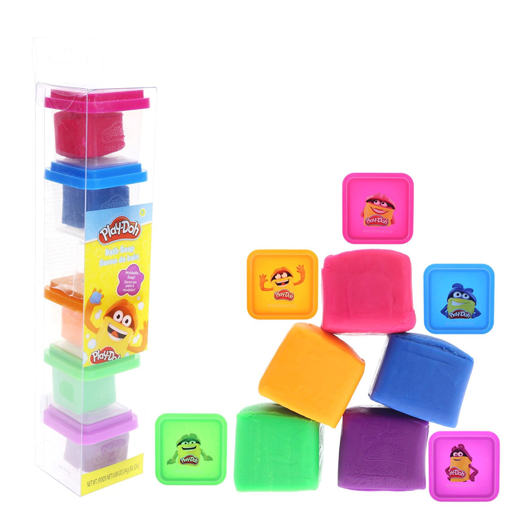 สบู่อาบน้ำปั้นได้สำหรับเด็ก TownleyGirl Play-Doh Bath 5 Pack Moldable Soap Set