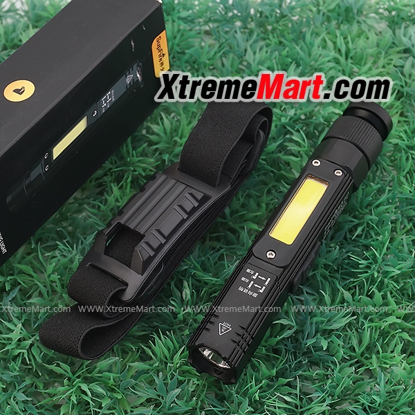 ไฟฉายเอนกประสงค์ SUPFIRE G19 หลอด LED ด้านหน้า + COB ด้านข้าง 500LM 5-Mode