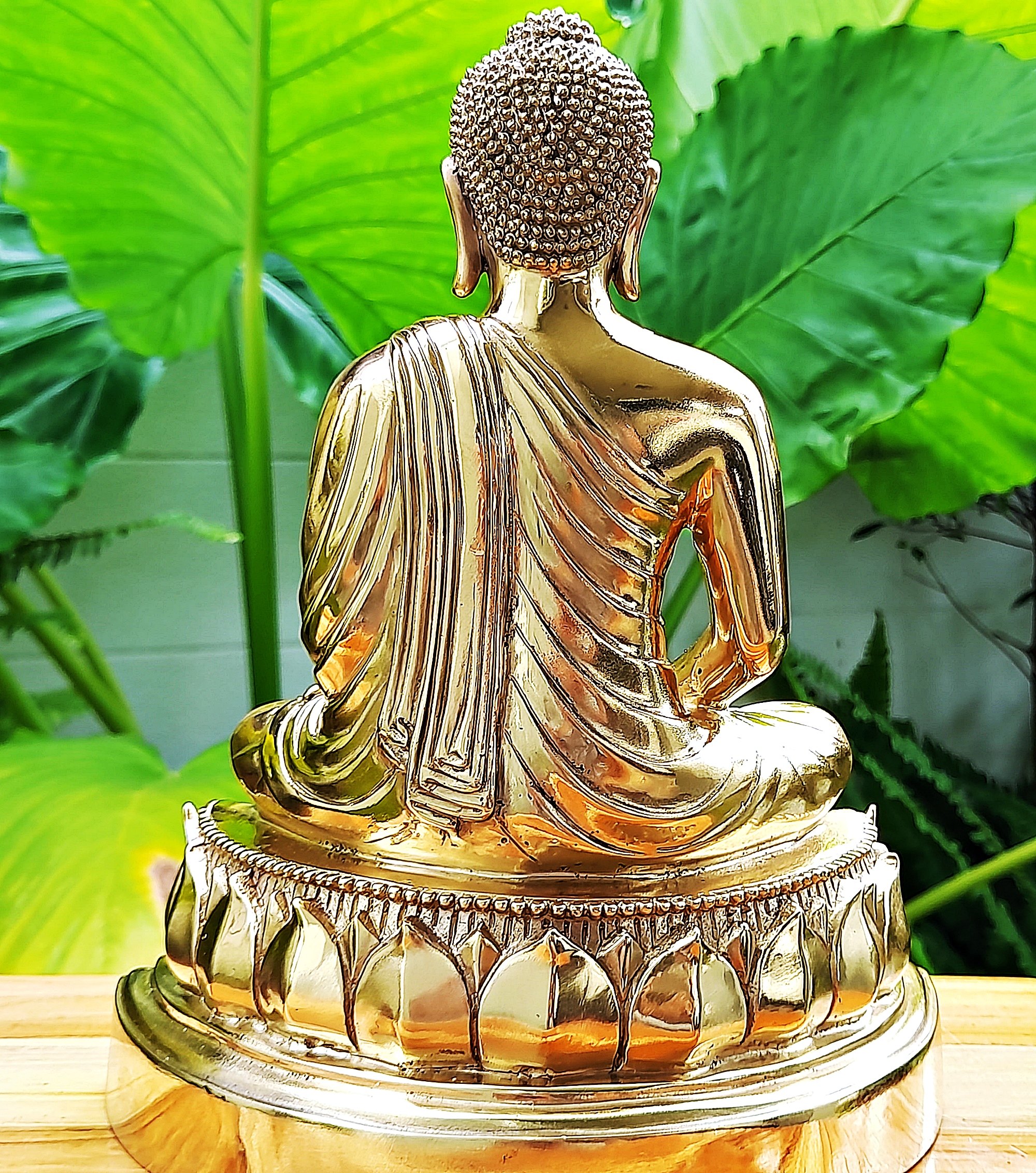 รูปหล่อ พระปัจเจกพุทธเจ้า (ขนาดตั้งบูชา หน้าตัก5นิ้ว ฐาน7นิ้ว สูง9นิ้ว) เนื้อโลหะ(ทองเหลืองผสมเนื้อเงินมหาสะท้อนที่หล่อองค์พระปัจเจกพระพุทธกเจ้าจากองค์จริงต้นฉบับ) ปี2564 #รับประกันแท้ #การันตีแท้ - ปลุกเสกโดย หลวงพ่อเล็ก วัดท่าขนุน