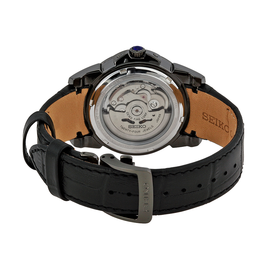 Seiko Men's SSA243 Analog Display Japanese Automatic Black Watch