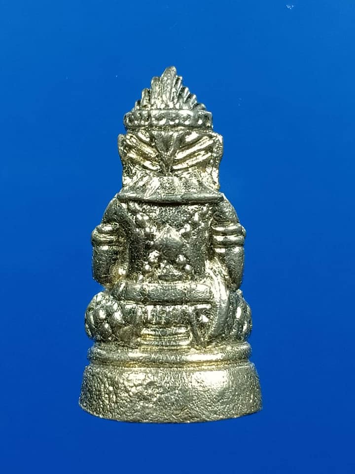 หนุมาน หลวงพ่อกวย วัดโฆสิตาราม(วัดบ้านแค) ชัยนาท (ขนาดลอยองค์ ย้อนยุค) ปี2561 เนื้อดีบุก รุ่นบารมีหลวงพ่อกวย61