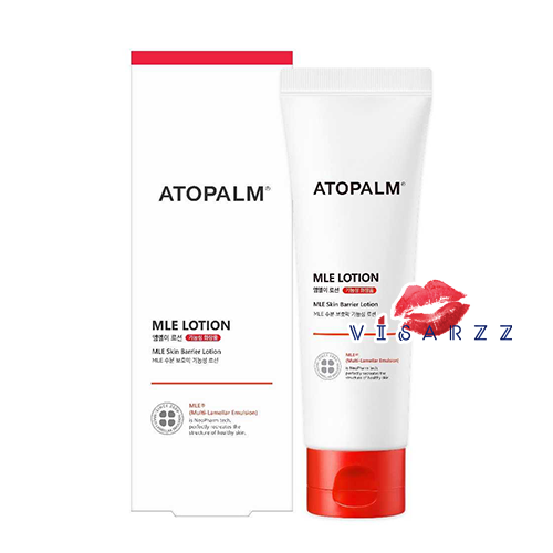 Atopalm MLE Lotion 120mL โลชั่นทาผิวหน้าและผิวกายสูตรอ่อนโยน ด้วยเทคโนโลยี MLE ช่วยเสริมความแข็งแรงของผิวชั้นนอก ให้ผิวคงความชุ่มชื่นได้ยาวนานถึง 48 ชั่วโมง