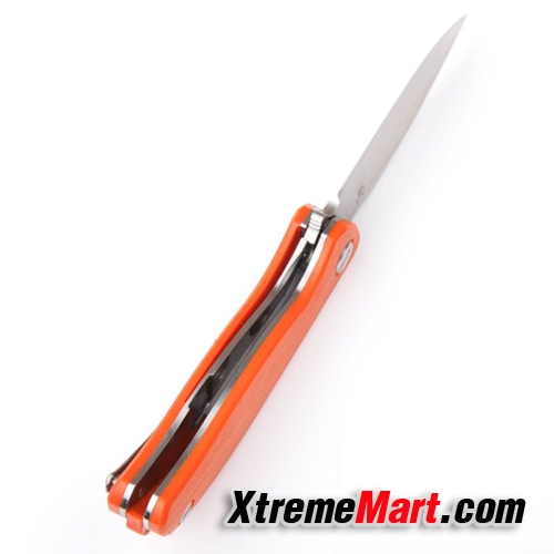 มีดพับ Shirogorov F3 ด้ามสีส้ม (Cronidur 30EVO) Small Tactical Folding Knife Black G10 Handle