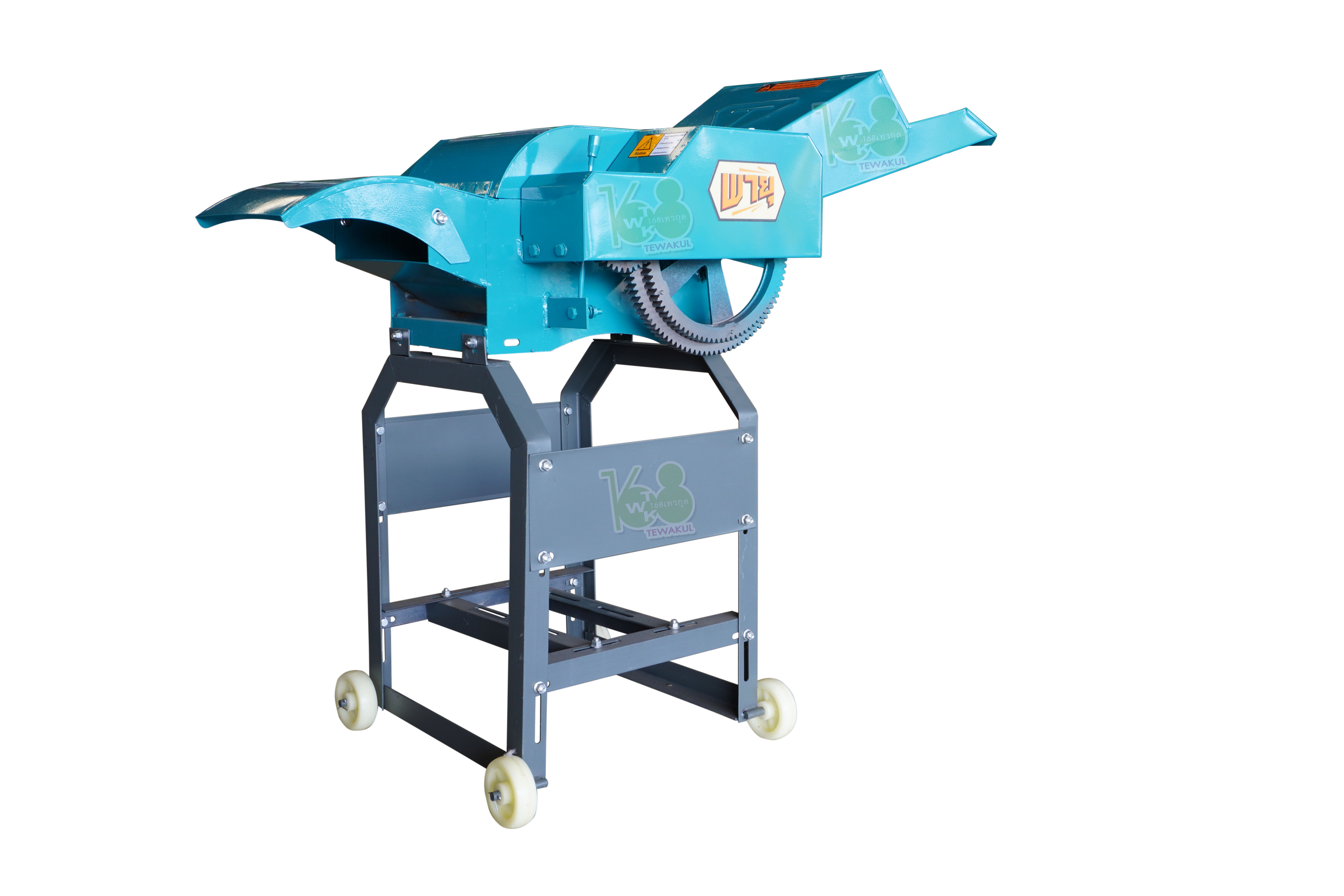 โครงสับหญ้า รุ่น 8ใบมีด ชนเครื่อง HONDA 5.5 แรง