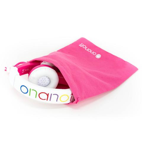 หูฟังควบคุมระดับเสียงสำหรับเด็ก BuddyPhones Volume-Limiting Headphones for Kids - InFlight (Pink)