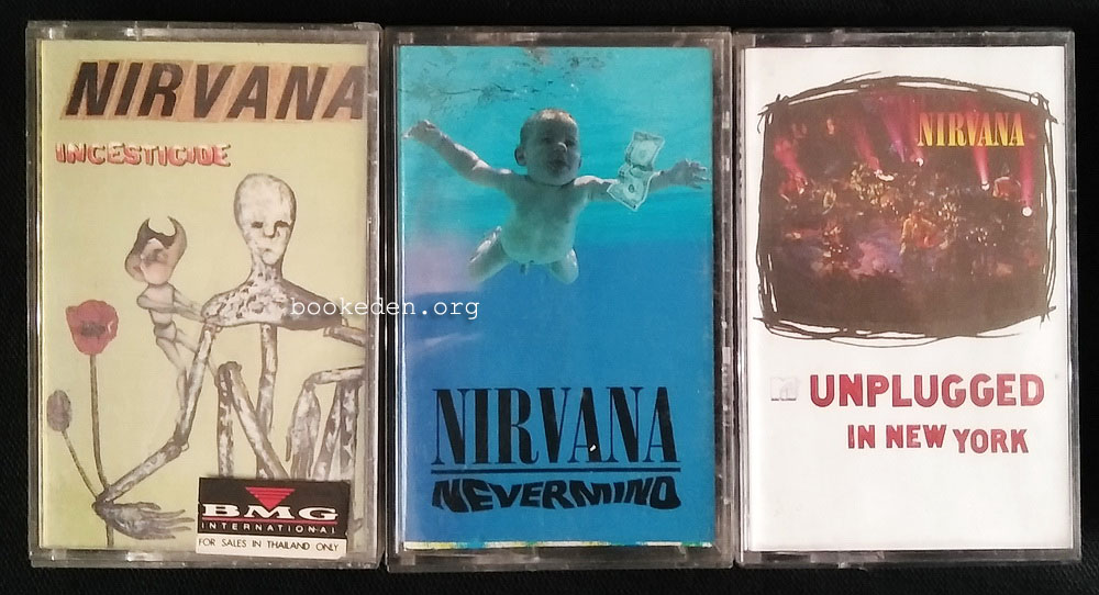 เทปเพลงวง Nirvana 3 อัลบั้ม
