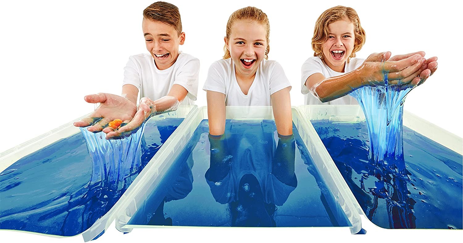 ผงสไลม์แสนสนุกสำหรับเด็ก Zimpli Kids Slime Baff (Goo Blue)