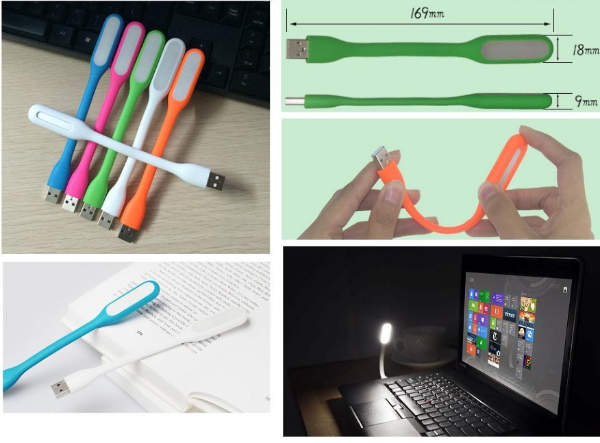 โคมไฟUSB