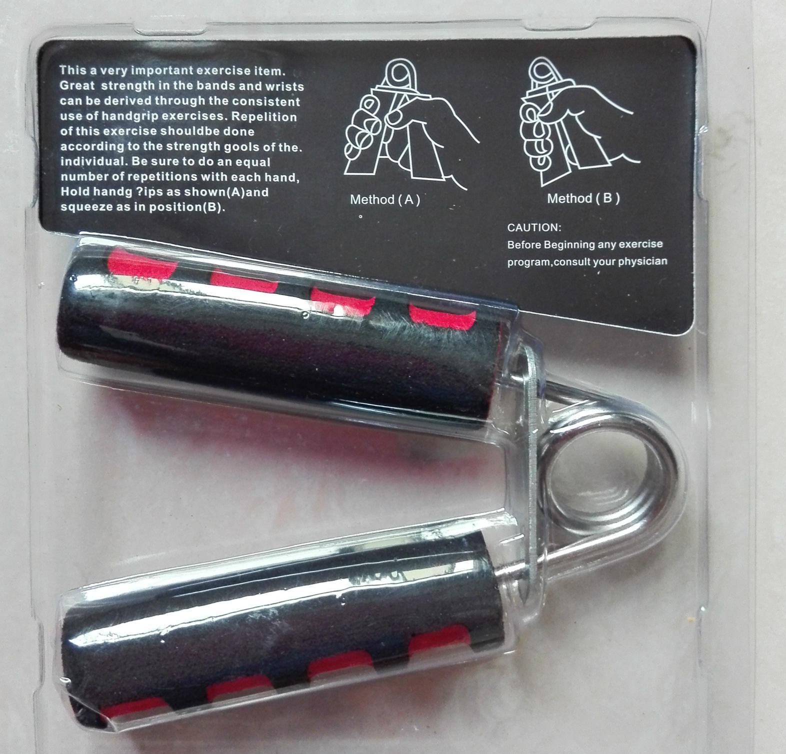 พร้อมส่ง**PSC1070 อุปกรณ์บริหารมือและนิ้วมือ Spring Grip รุ่น HandGrip