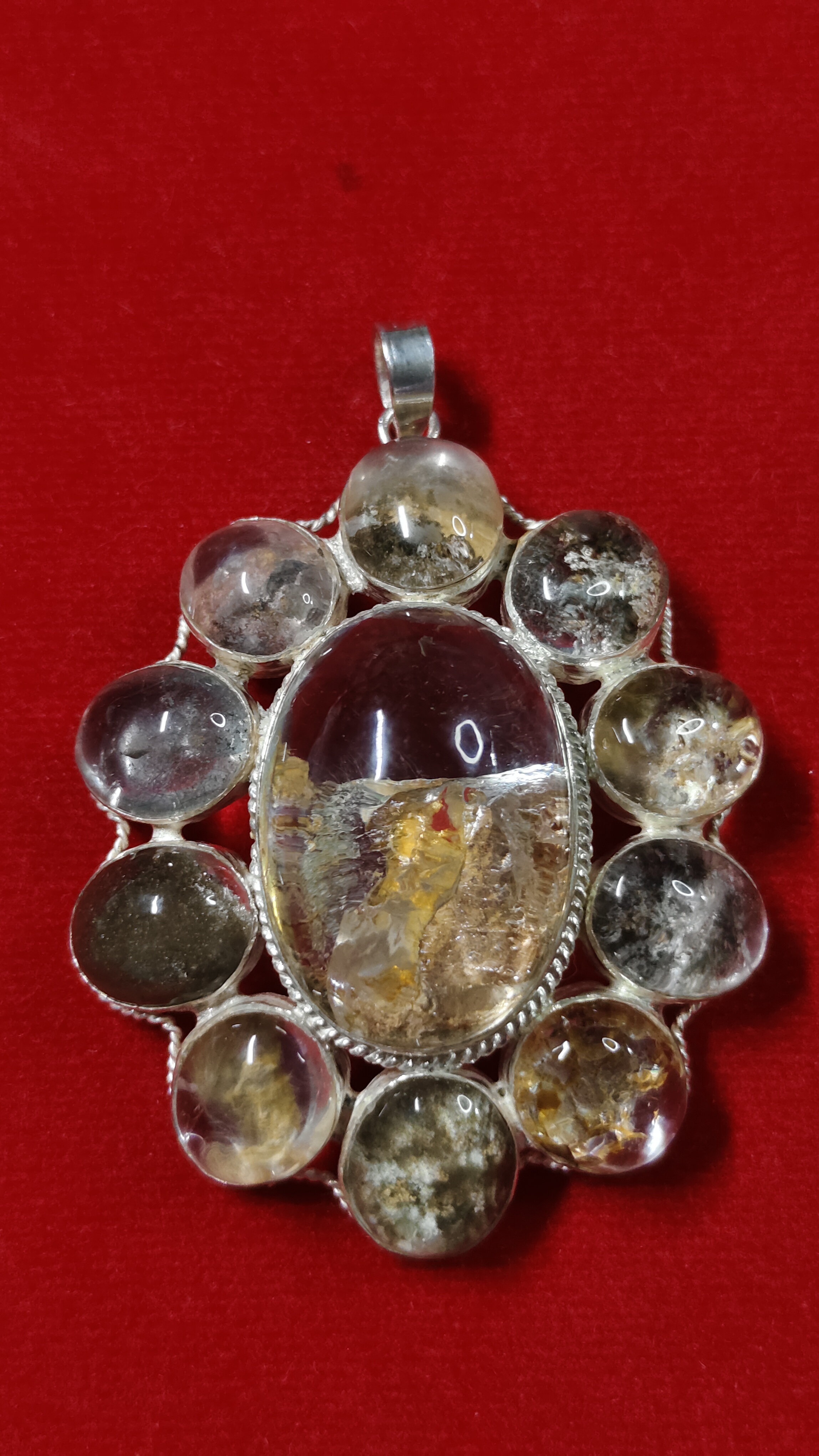 #จี้แก้วโป่งข่าม รหัสC-028