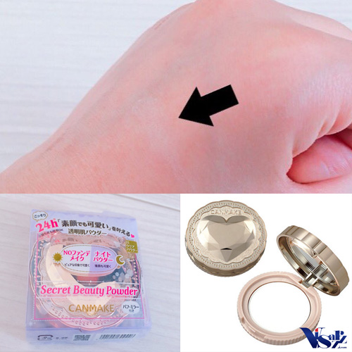 (#02) Canmake Secret Beauty Powder 4g ใหม่ล่าสุด ความลับ 24 ชั่วโมงของผิวสุขภาพดีในรูปแบบของแป้งไม่ผสมรองพื้นที่ทาได้ตั้งแต่ตื่นจนถึงเข้านอน เนื้อแป้งทรานสลูเซนท์ บางเบาแต่ให้ความนุ่มลื่นกับผิว พร้อมสารบำรุงในตัว