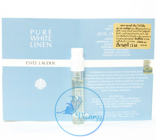 Estee Lauder Pure White Linen EDP 1.5 mL แบบสเปรย์ ความหอมสุดคลาสสิกจากกลิ่นสดชื่น ของมวลหมู่ดอกไม้