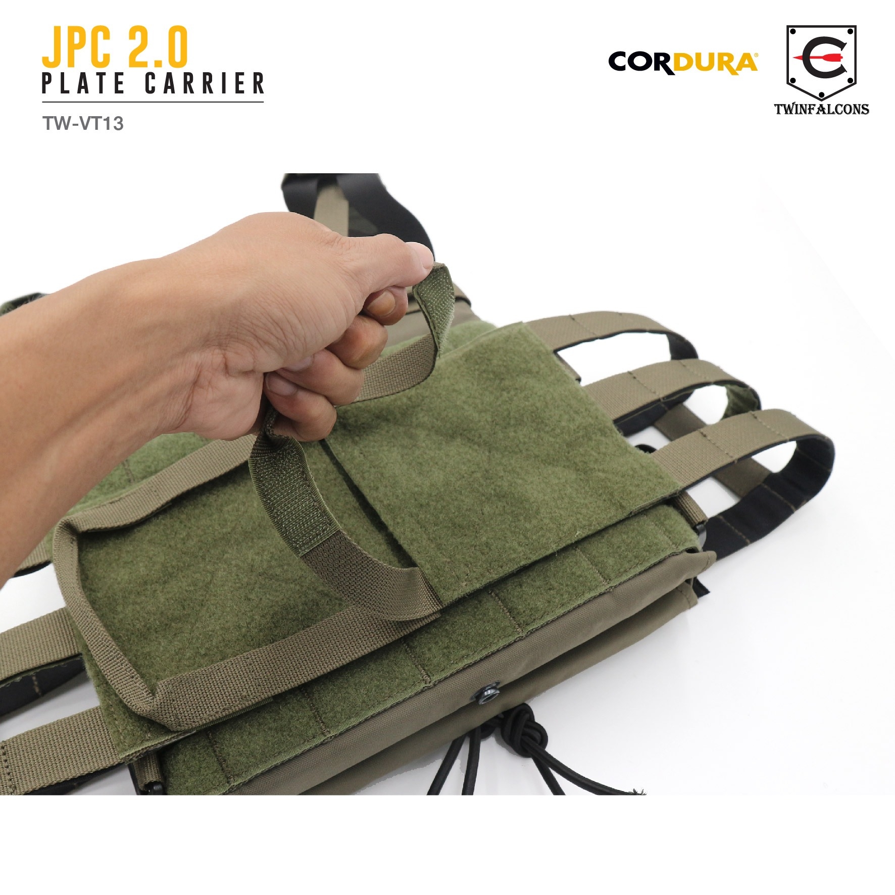 เสื้อเกราะ JPC 2.0 Plate Carrier ( Twinfalcons ) [ TW-VT13 ] (K4100)