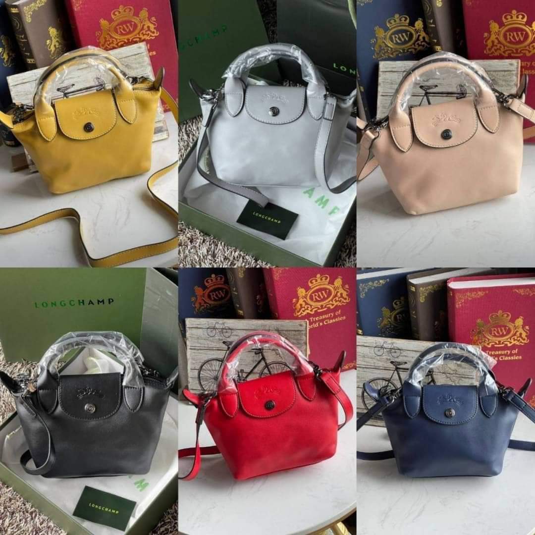 LONGCHAMP LE PLIAGE CUIR TOP HANDLE BAG XS (แอดไลน์ก่อนสั่งซื้อ)