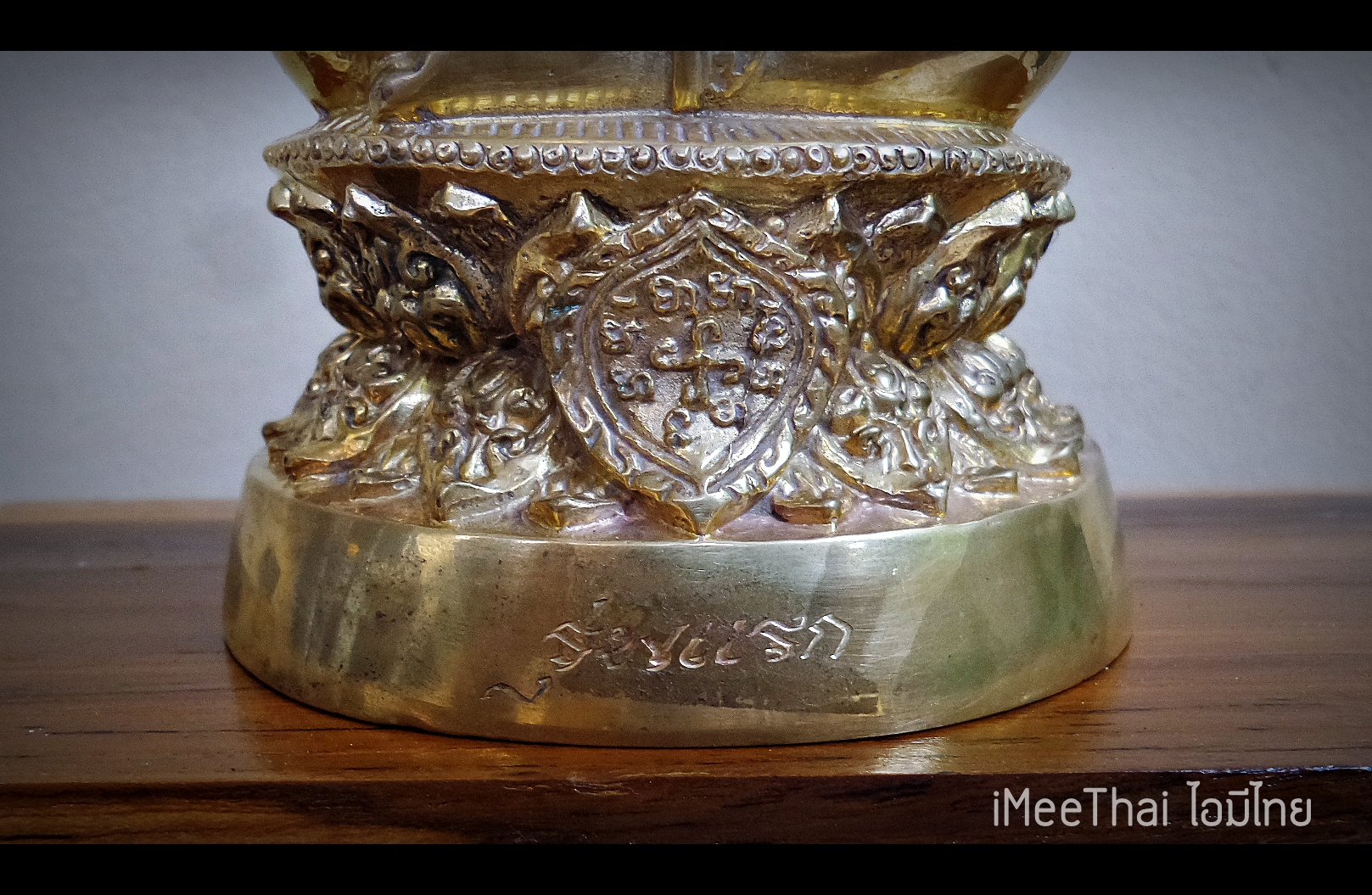 กุมารเทพ บันดาลทรัพย์ สองหน้า เนื้อทองเหลือง - หลวงปู่ครูบาคำเป็ง