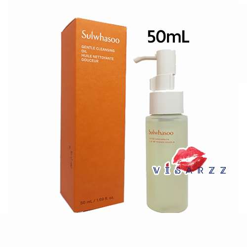 (New Package) Sulwhasoo Gentle Cleansing Oil 50mL ออยล์ทำความสะอาดผิวหน้า ชำระล้างคราบเครื่องสำอาง สารกันแดด และสิ่งอุดตันรูขุมขนได้อย่างหมดจด
