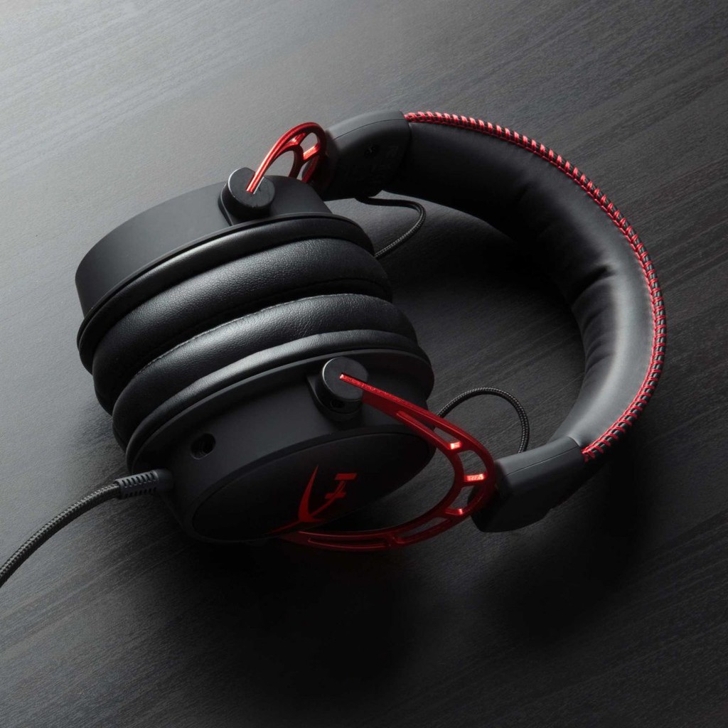 HyperX Cloud Alpha RED Gaming Headset for PS4, Xbox One, PC & More HX-HSCA-RD/AS