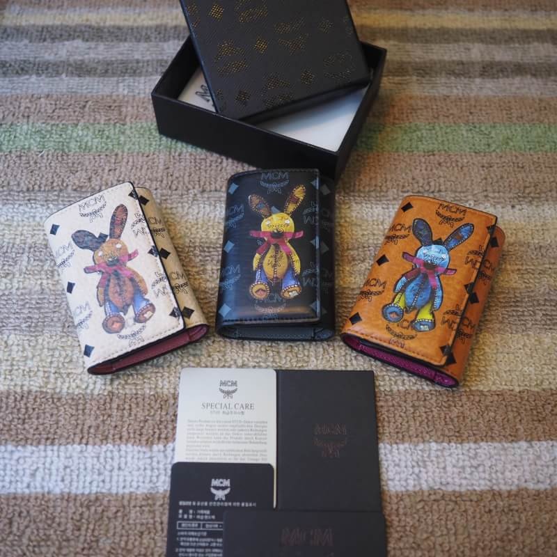 พร้อมส่ง ที่ห้อย คล้อง พวงกุญแจ mcm key chain key case key ring rabbit ลายกระต่าย