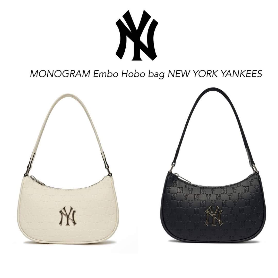 MLB MONOGRAM Embo Hobo Bag (แอดไลน์ก่อนสั่งซื้อ)