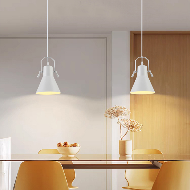 โคมไฟห้อย ดันเต้ Dante สไตล์อินดัสเตรียว สีขาว ตกแต่งบ้าน มินิมอล