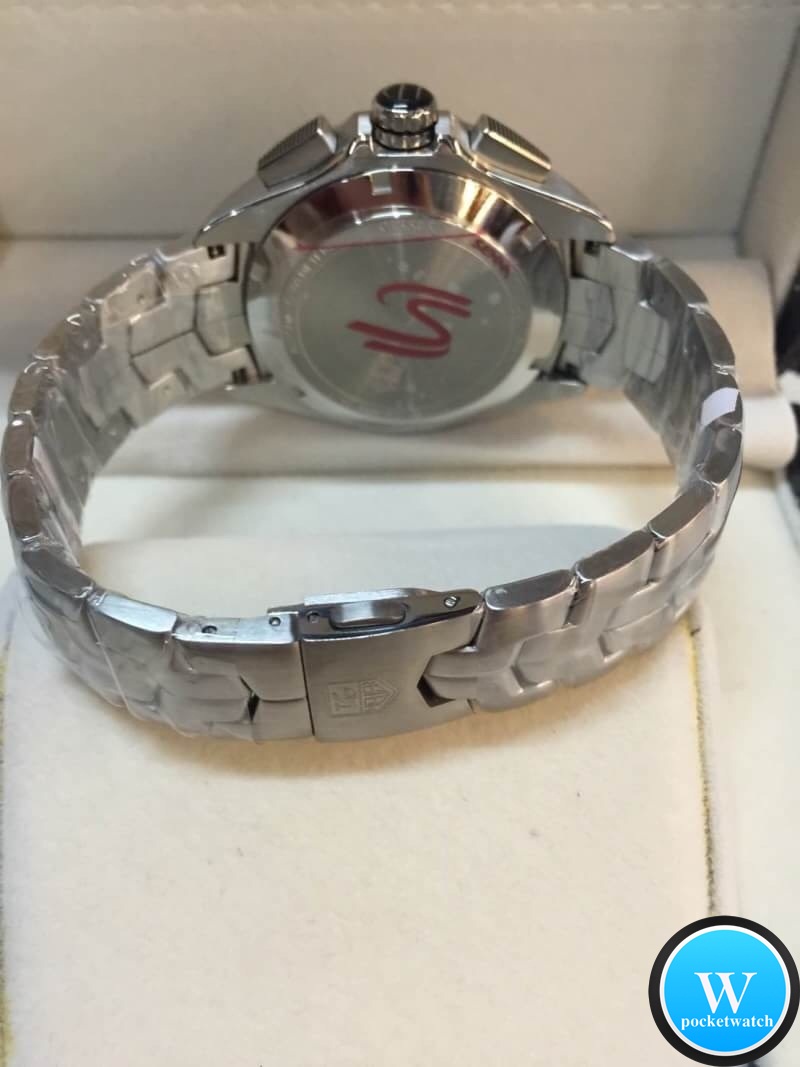 นาฬิกา Tag Heuer Ayrton Senna Calibre 16 Carrera Special Edition Stainless 316L หน้าเทา