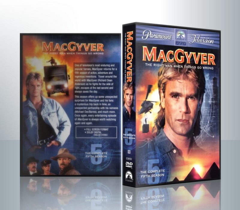 MacGyver Season 5 แม็คไกเวอร์ ยอดคนสมองเพชร ปี 5 ( 3 DVD )