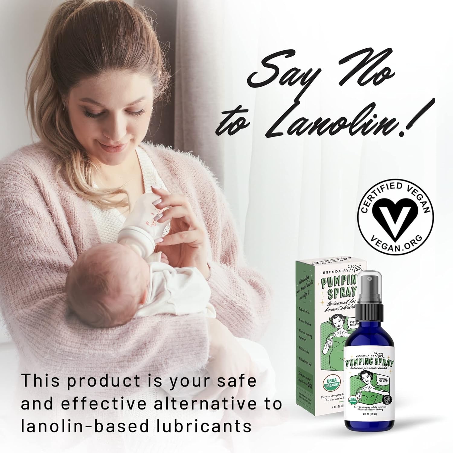 สเปรย์สำหรับกรวยปั๊มนม Legendairy Milk Pumping Spray (2 Fl OZ - 59mL)