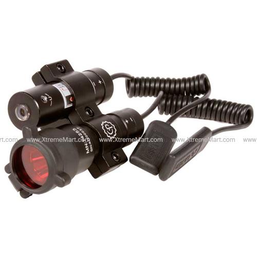 เลเซอร์ติดปืนแสงสีแดง CenterPoint Universal Laser/Flashlight Kit