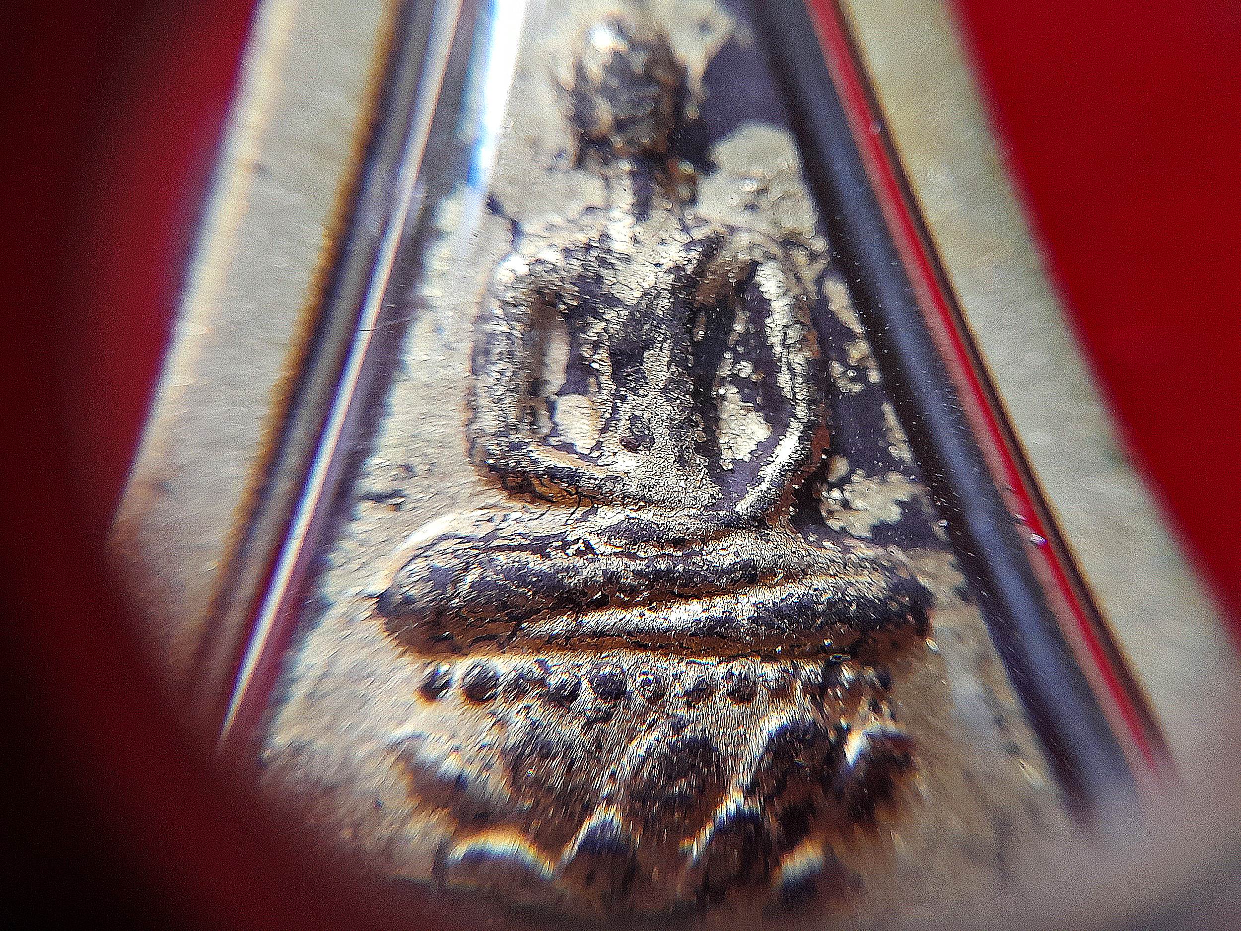 พระสมเด็จ นางพญา (พิมพ์สมเด็จจิตรลดา) หลังฝัง ฝังทั้งข้าวทิพย์-ว่านไพลดำ (ได้มวลสารพระราชทาน จาก ร.9) ปี2548-2549 #รับประกันแท้และทัน - (กรอบไมครอนชุบทอง เลี่ยมกันน้ำ)