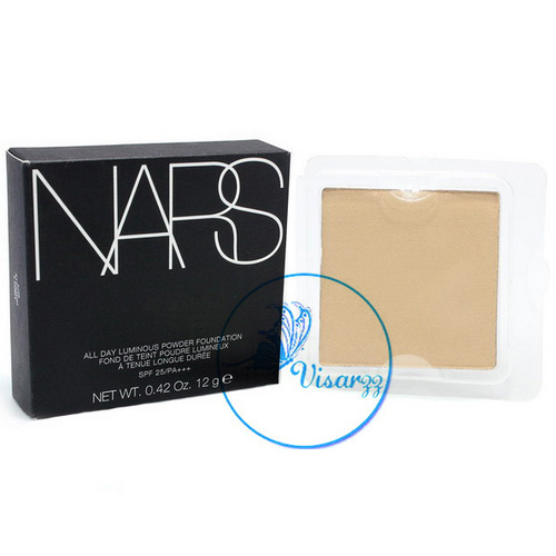 (ลดมากกว่า 40% Mont Blanc) Refill Nars All Day Luminous Powder Foundation SPF25/PA+++ 12g # Light 2 Mont Blanc แป้งรองพื้นเนื้อเนียน ปกปิดตลอดวัน