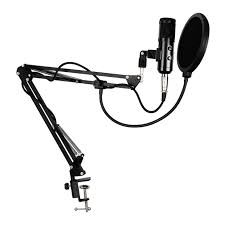 MICROPHONE (ไมโครโฟน) SIGNO MP-704 CONDENSER BLACK (USB)