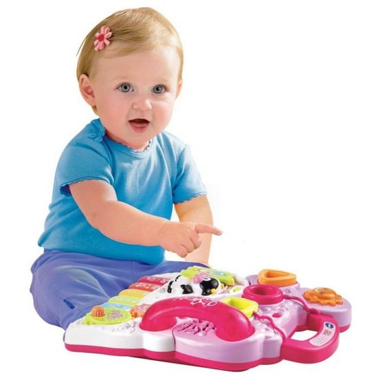 รถผลักเดินปรับหนืดได้ VTech Sit-To-Stand Learning Walker - Pink