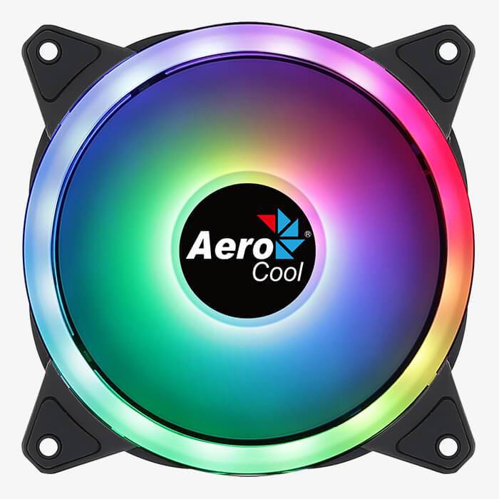 FAN CASE AeroCool Duo 12 Lite 12CM RGB PC FAN #พัดลมระบายความร้อน