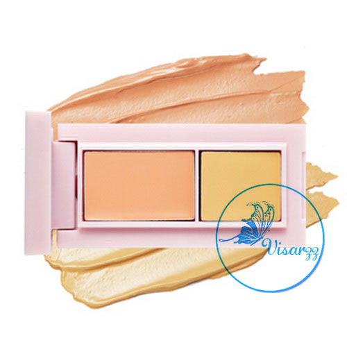 Etude House Surprise Concealer Kit อนซีลเลอร์เนื้อครีม เกลี่ยง่าย 2 เฉดสีในตลับเดียว ปกปิดรอยแดงจากสิว