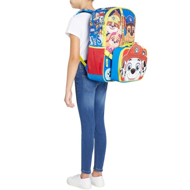 กระเป๋าเป้สะพายหลังพร้อมกระเป๋าอาหาร Spin Master Paw Patrol Peek-A-Pup Backpack with Lunch Bag