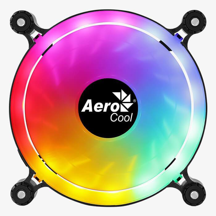 FAN Case AeroCool Spectro 12 FRGB 120mm ไฟนิ่ง #พัดลมติดเคส