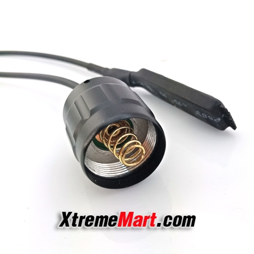 สวิทช์รีโมท Pressure Switch for Ultrafire 501B Flashlight - Black (50cm)