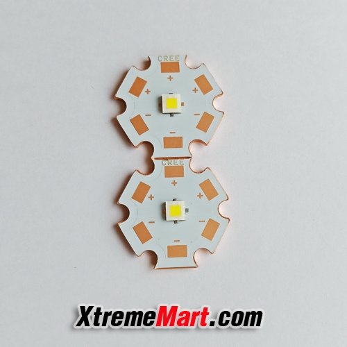 หลอด LED CREE XPL-HI-V6 (ไม่มีโดม) แสงขาว 6000K 20mm ฐานทองแดง 1100LM High Power LED Lamp(หลอดละ)