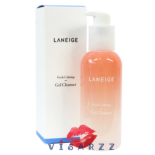 (ลดพิเศษ 40%) Laneige Fresh Calming Gel Cleanser 230mL เจลทำความสะอาดผิว ขจัดสิ่งสกปรกตกค้างและความมันส่วนเกินบนผิว ออกได้อย่างล้ำลึก โดยยังรักษาสมดุลผิว ให้ผิวเปล่งปลั่ง บริสุทธิ์ใส
