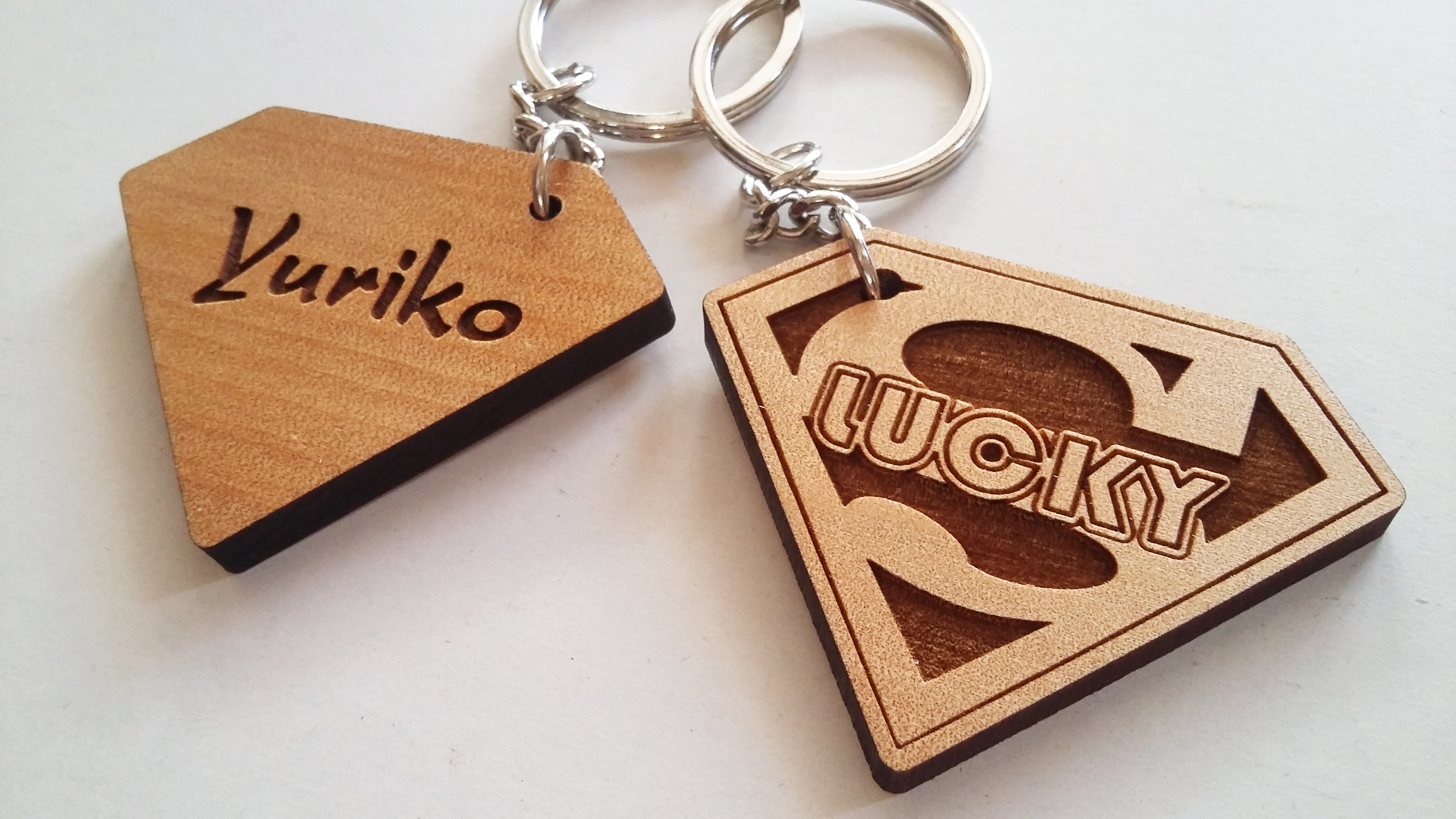 พวงกุญแจไม้ พวงกุญแจที่ระลึก - ของที่ระลึกขอบคุณ