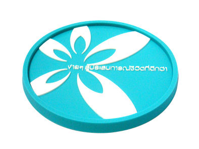 ที่รองแก้วยางหยอด, แผ่นรองแก้วยางหยอด Rubber Coaster