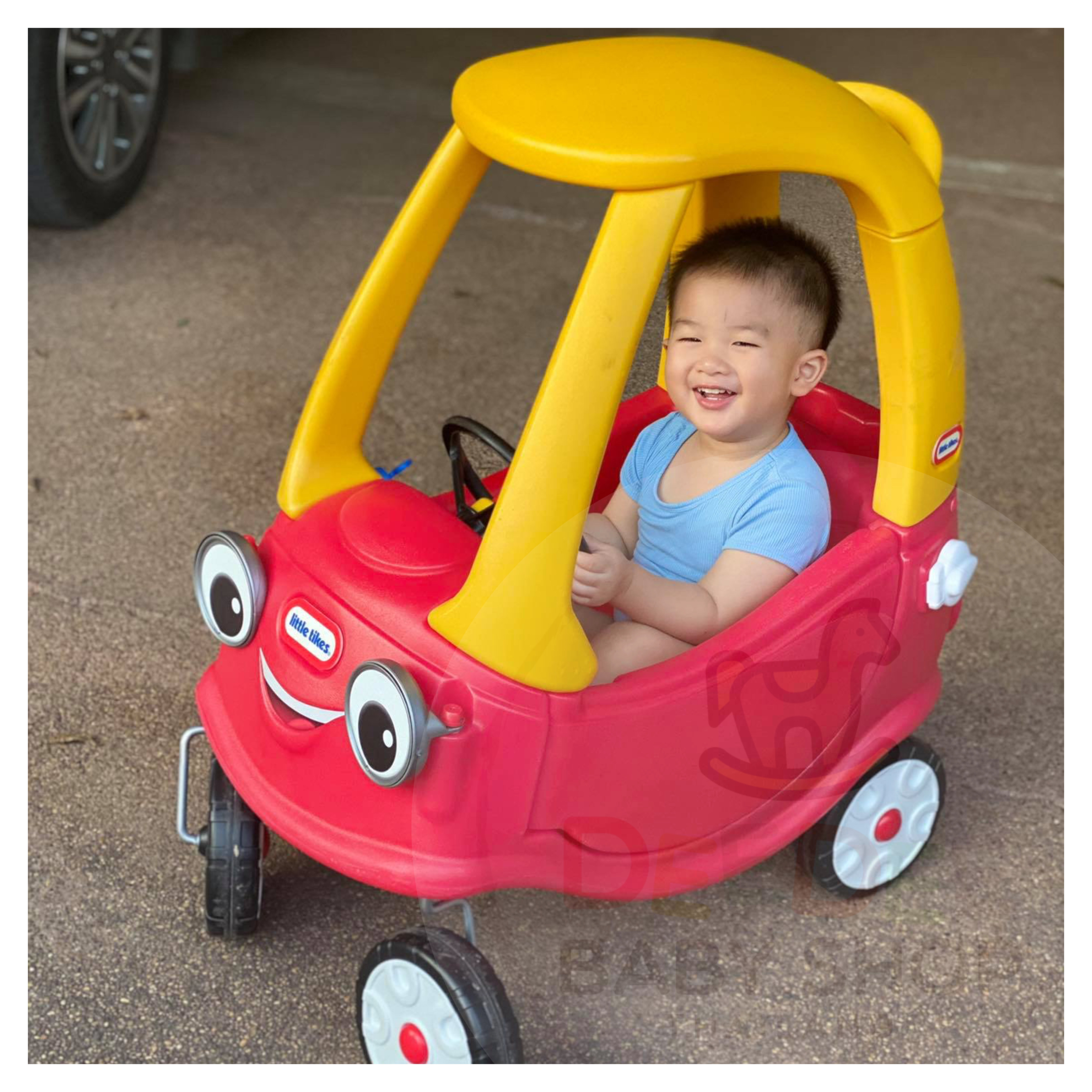 รถขาไถสำหรับเด็ก Little Tikes Cozy Coupe (2020 - Red / Yellow)