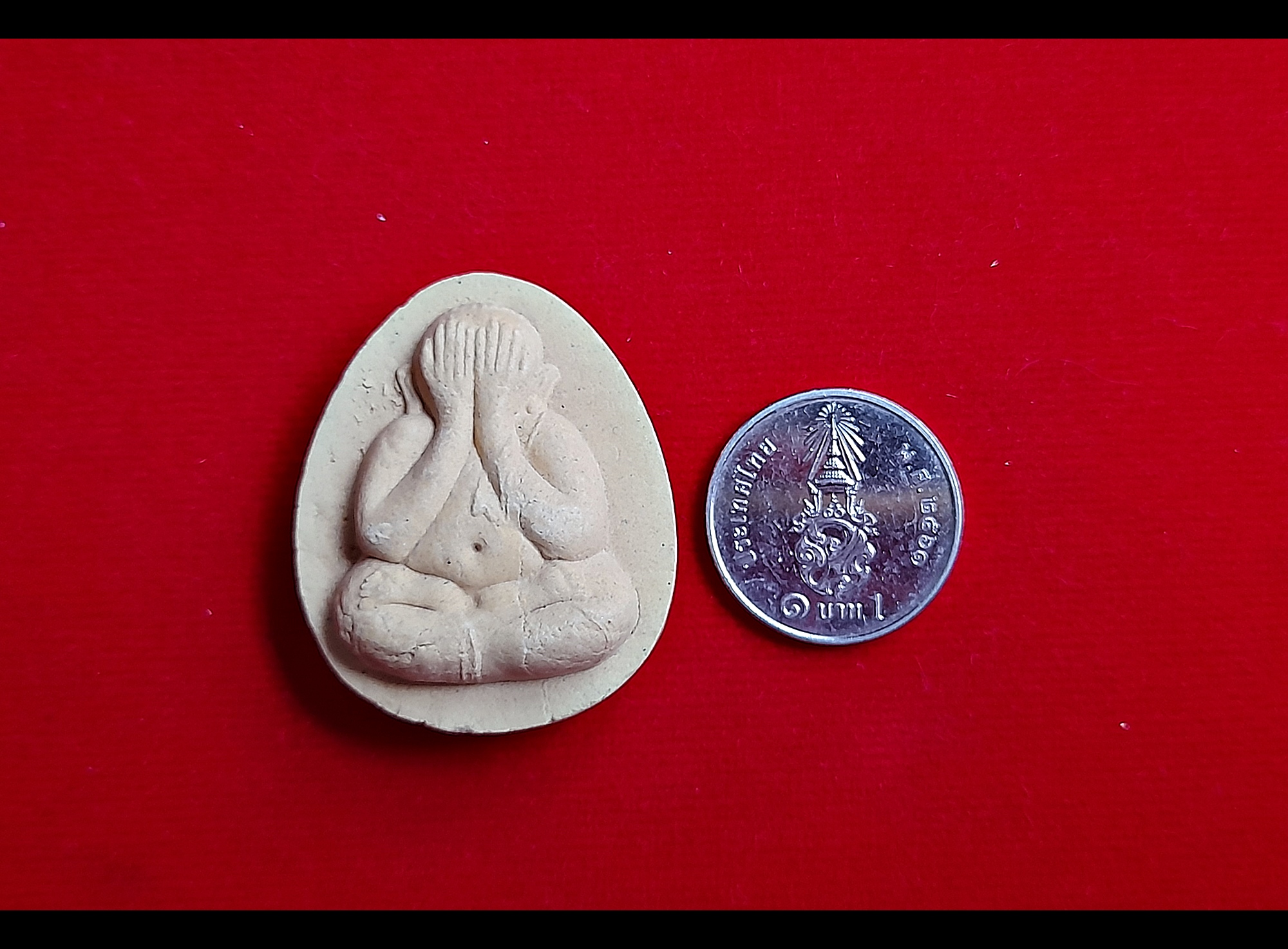 พระปิดตา จัมโบ้ มหาลาภ หลังยันต์ดวงแก้วพระสีวลี เนื้อผง ปี2561 #รับประกันแท้ - พระอาจารย์สุริยัณ วัดป่าฉัพพรรณรังสี จ.ชัยภูมิ