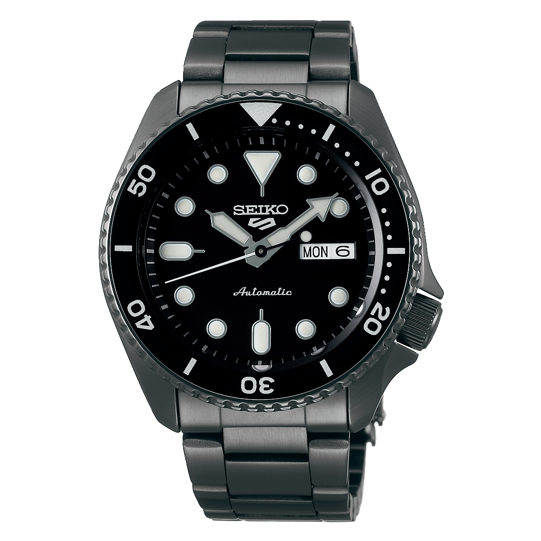 Karnvera Shop นาฬิกาข้อมือผู้ชาย Seiko Men's Analogue Automatic Watch Seiko 5 Sports SRPD65K1