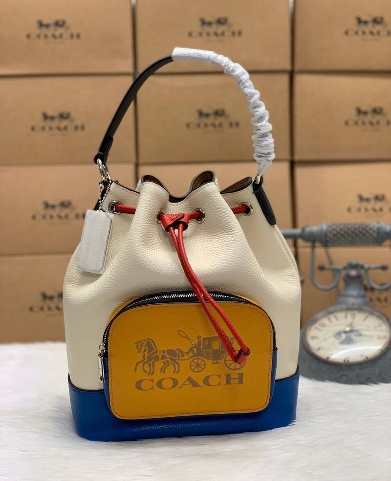 COACH JES DRAWSTRING BUCKET BAG [1899] (แอดไลน์ก่อนสั่งซื้อ)