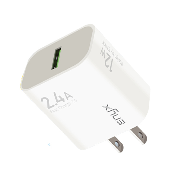 หัวชาร์จ Adapter ENYX A-1X 2.4A รองรับการชาร์จเร็ว 12W