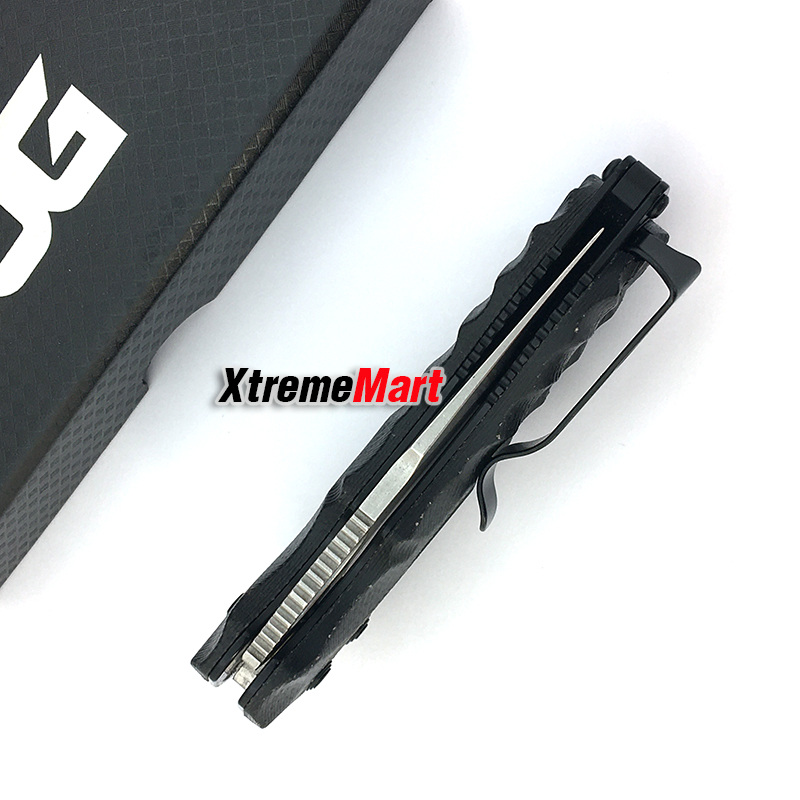 มีดพับ SOG Kiku XR CTS-XHP ด้าม Micarta สีดำ (Black) จุดหมุนตลับลูกปืน (เล่มละ)