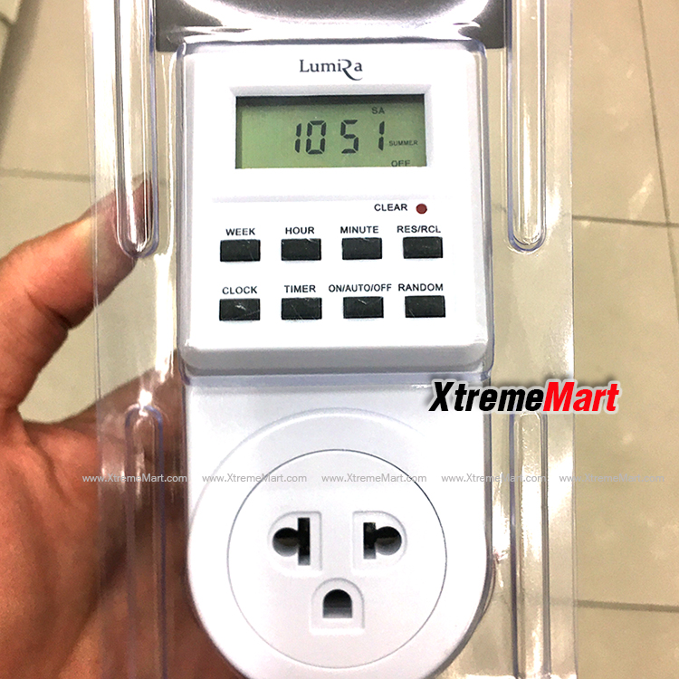 Digital Timer เครื่องตั้งเวลาดิจิตอล เปิดปิดเครื่องใช้ไฟฟ้าอัตโนมัติ