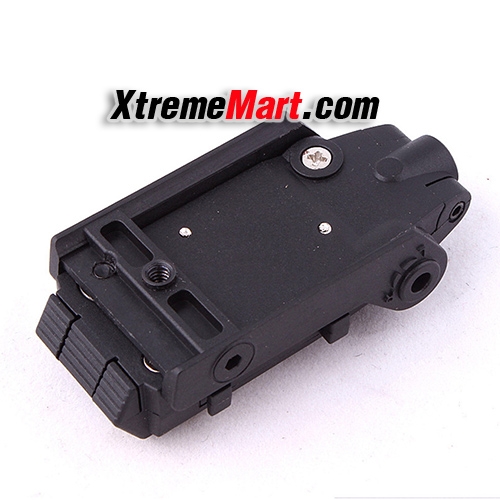 เลเซอร์ติดปืน Tactical Compact Pistol Hand Gun Red Laser Sight for Glock 17 18C 22 34 Series Low Base Mount